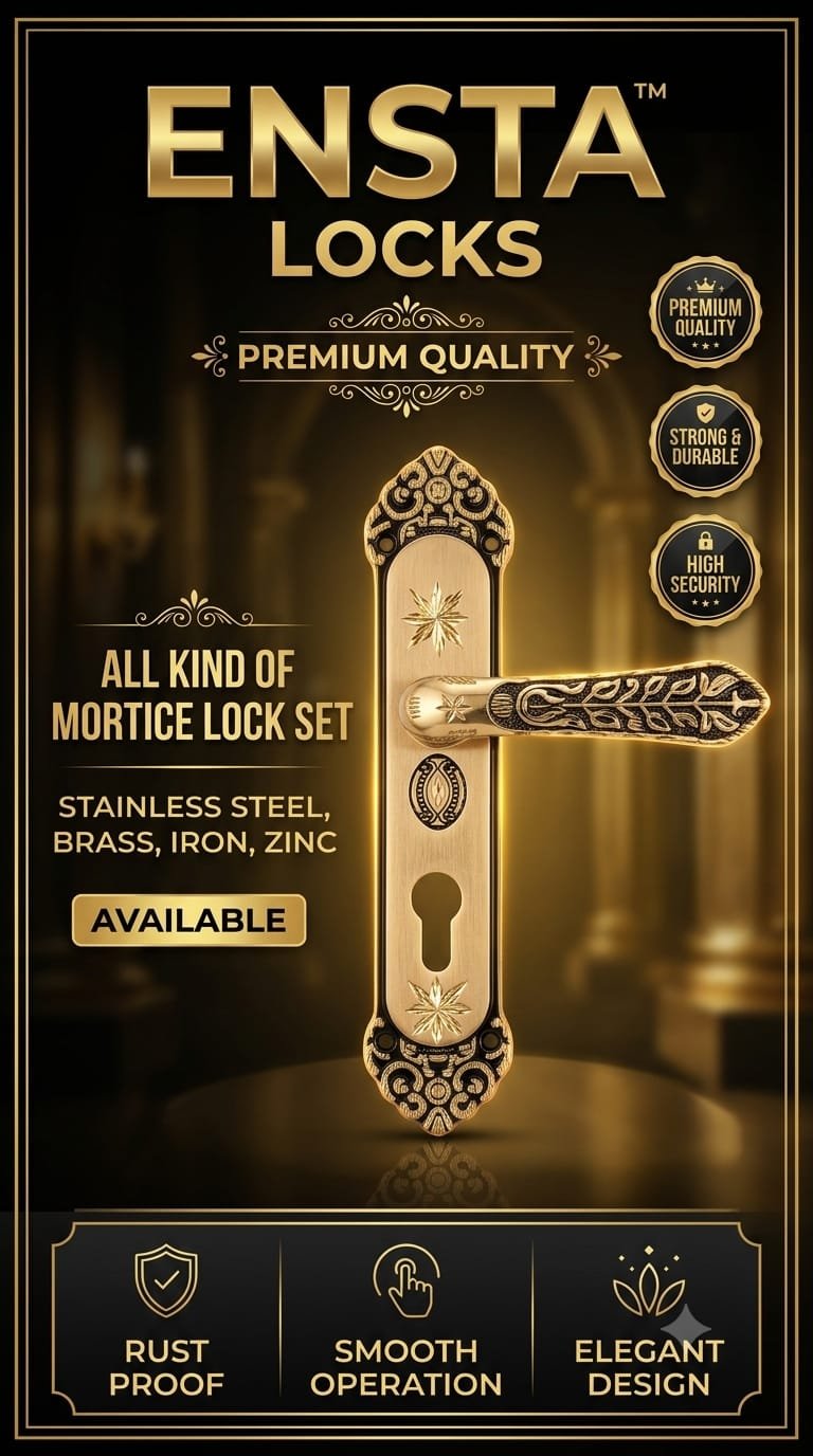 Brass Full Body Mortice Locks